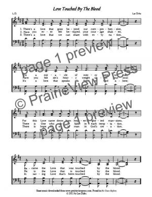 Song: Love Touched By The Blood