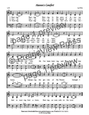 Song: Heaven's Comfort