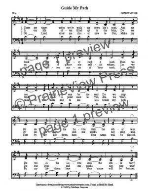 Song: Guide My Path