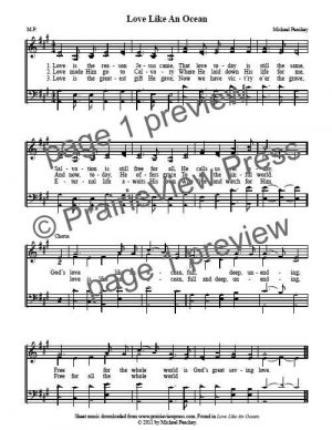 Song: Love Like An Ocean