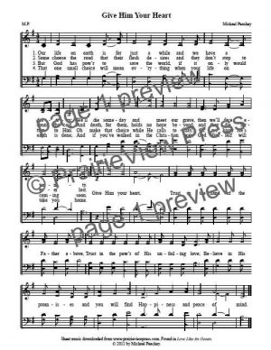 Song: Give Him Your Heart