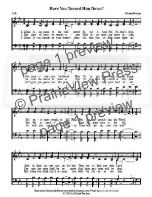 Song: Have You Turned Him Down