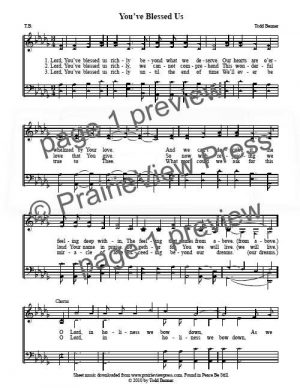 Song: You've Blessed Us