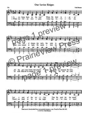 Song: Our Savior Reigns