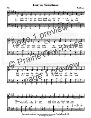 Song: Everyone Should Know