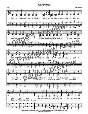 Song: Our Prayer