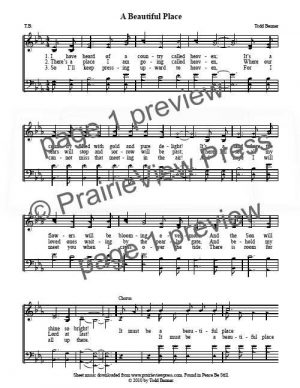 Song: A Beautiful Place