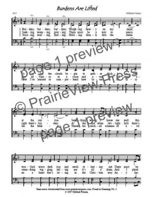 Song: Burdens Are Lifted