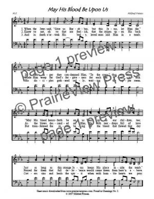 Song: May His Blood Be Upon Us