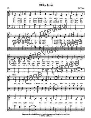 Song: I'll See Jesus