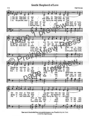 Song: Gentle Shepherd of Love