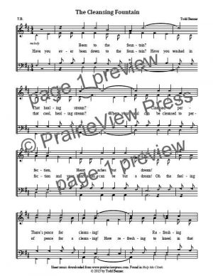 Song: The Cleansing Fountain