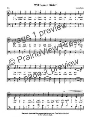 Song: Will Heaven I Gain