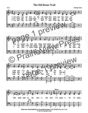 Song: The Old Home Trail