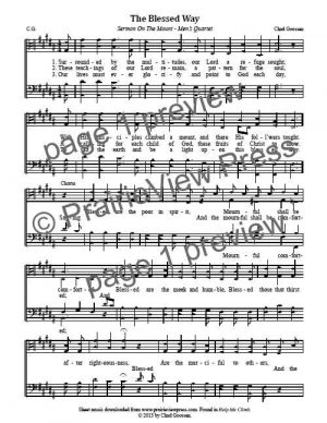 Song: The Blessed Way