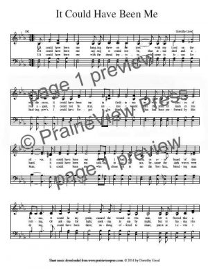 Song: It Could Have Been Me