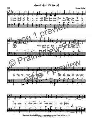 Song: Great God Of Israel