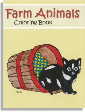 Farm Animals Coloring Book
