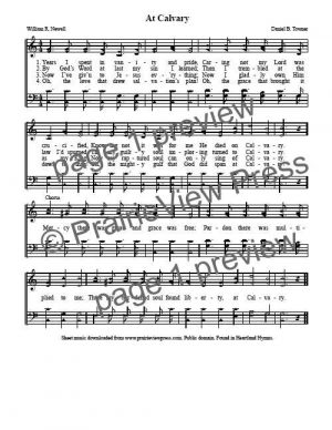 Song: At Calvary