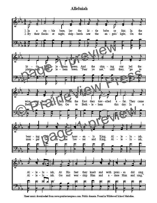 Song: Alleluiah