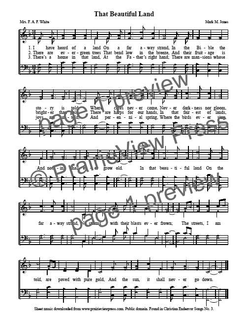 Song: That Beautiful Land