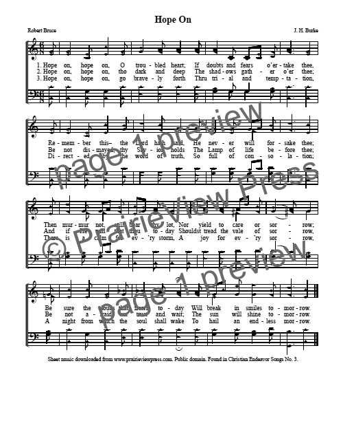 Song: Hope On