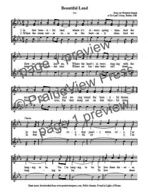 Song: Beautiful Land