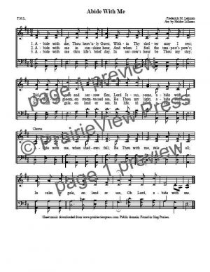 Song: Abide With Me