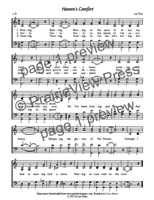 Song: Heaven's Comfort