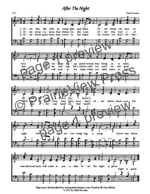 Song: After The Night