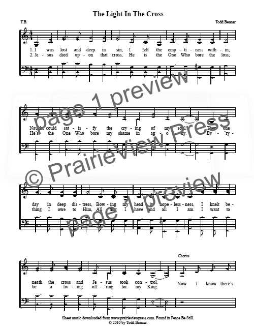 Song: The Light In The Cross