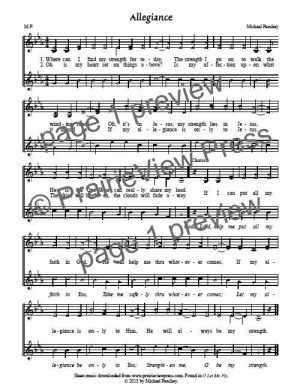 Song: Allegiance