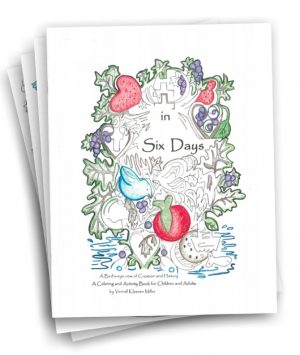 SET OF FOUR! Blessed Are They - In Six Days - Who Do You Say - Treason Coloring Books
